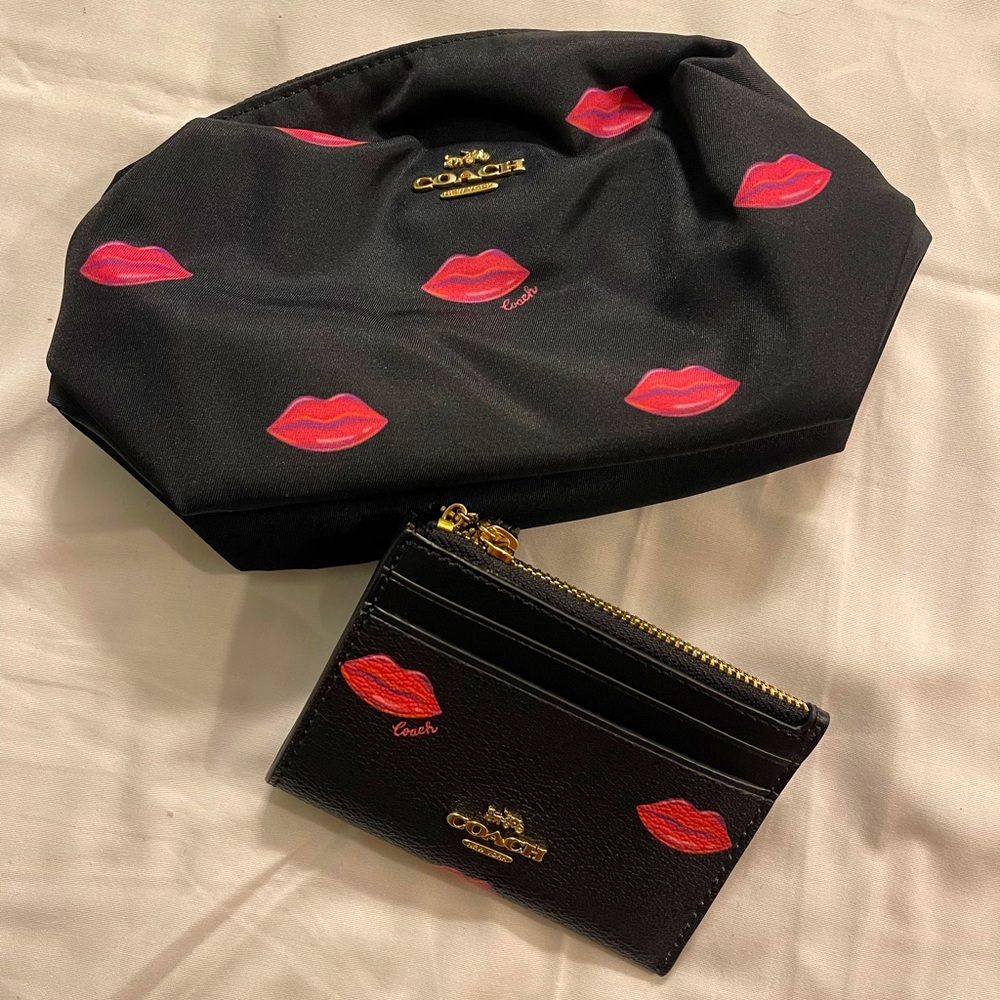 Coach Pouch & Wallet Set